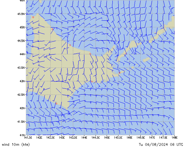 Tu 06.08.2024 06 UTC