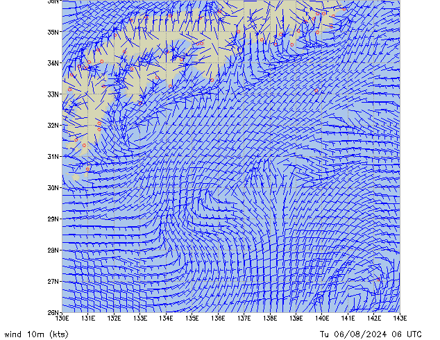 Tu 06.08.2024 06 UTC