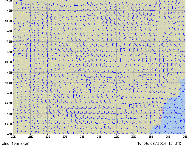 Tu 06.08.2024 12 UTC