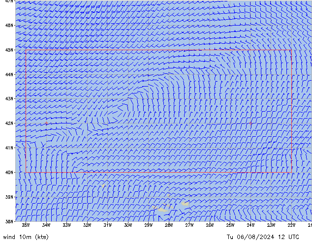 Tu 06.08.2024 12 UTC