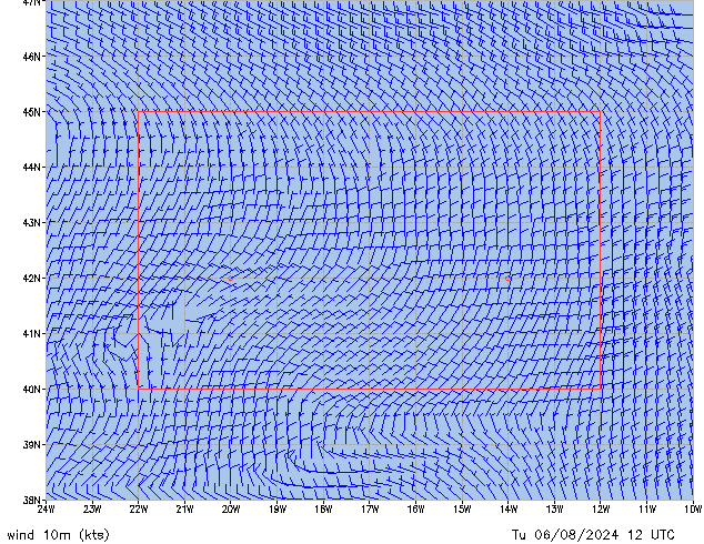 Tu 06.08.2024 12 UTC