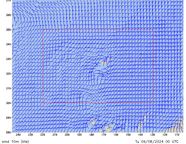 Tu 06.08.2024 00 UTC