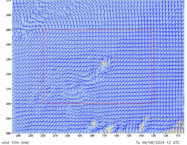 Tu 06.08.2024 12 UTC