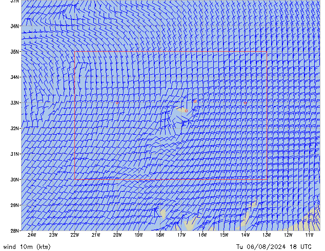 Tu 06.08.2024 18 UTC