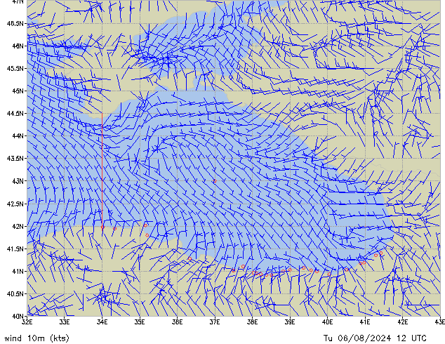 Tu 06.08.2024 12 UTC