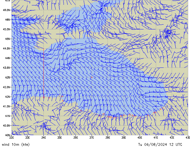 Tu 06.08.2024 12 UTC