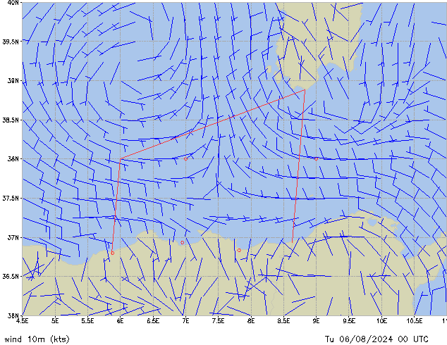 Tu 06.08.2024 00 UTC