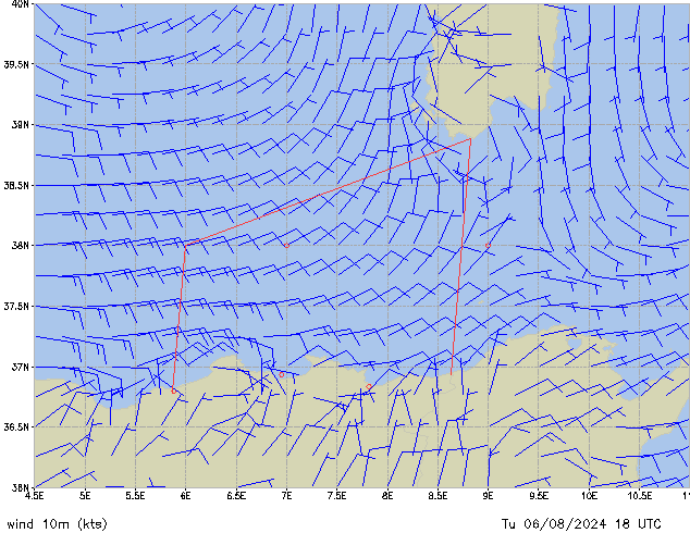 Tu 06.08.2024 18 UTC