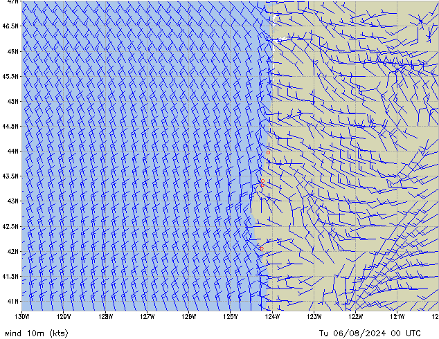 Tu 06.08.2024 00 UTC