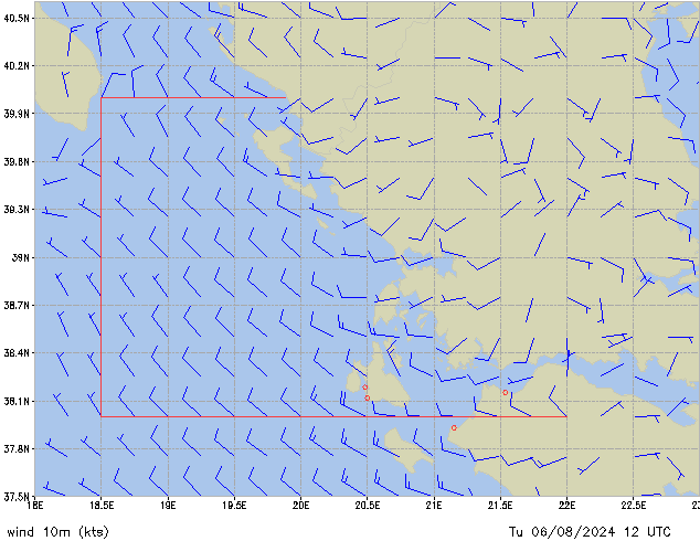 Tu 06.08.2024 12 UTC