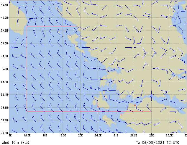 Tu 06.08.2024 12 UTC