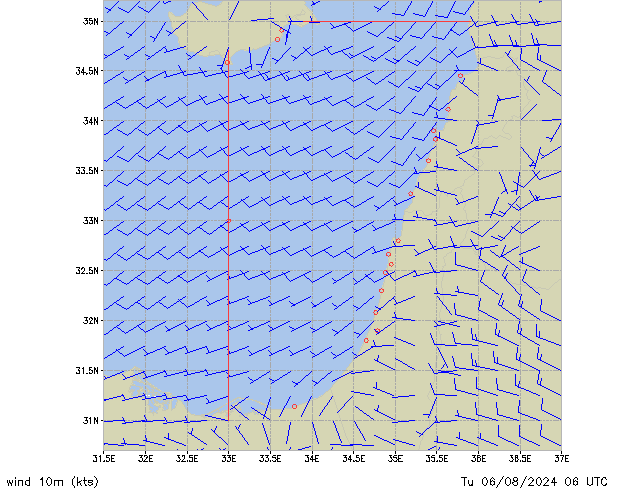 Tu 06.08.2024 06 UTC