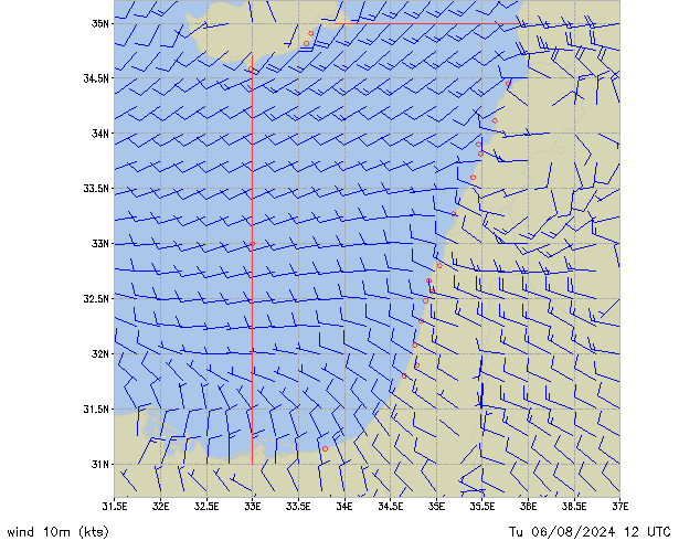 Tu 06.08.2024 12 UTC