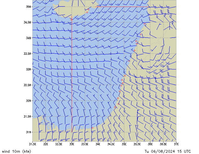 Tu 06.08.2024 15 UTC