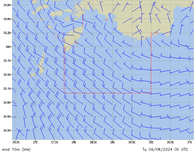 Tu 06.08.2024 00 UTC