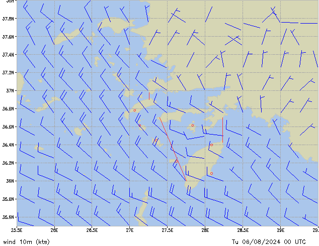 Tu 06.08.2024 00 UTC