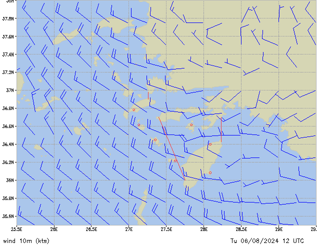 Tu 06.08.2024 12 UTC