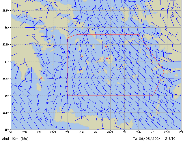 Tu 06.08.2024 12 UTC