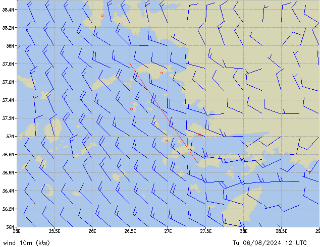 Tu 06.08.2024 12 UTC