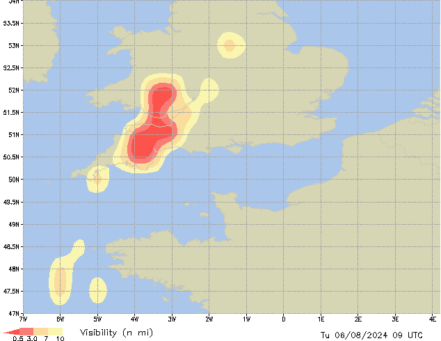 Tu 06.08.2024 09 UTC