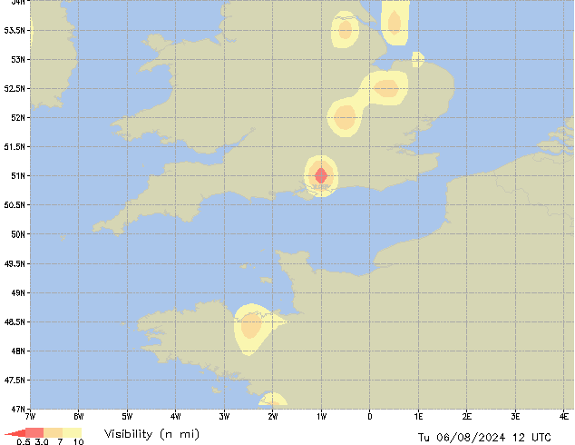 Tu 06.08.2024 12 UTC