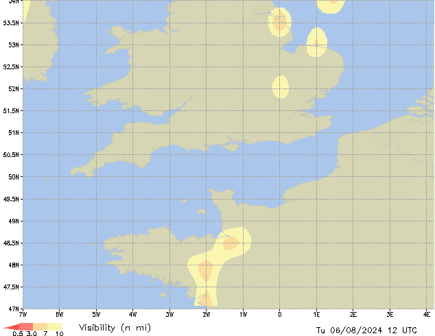 Tu 06.08.2024 12 UTC