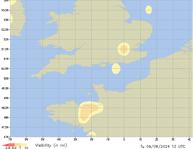 Tu 06.08.2024 12 UTC