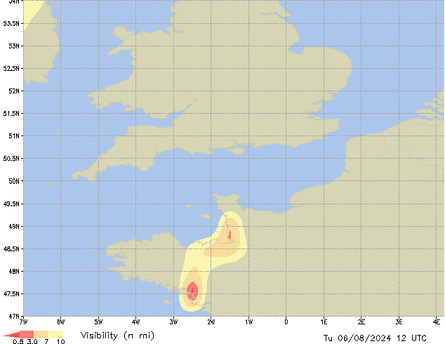 Tu 06.08.2024 12 UTC