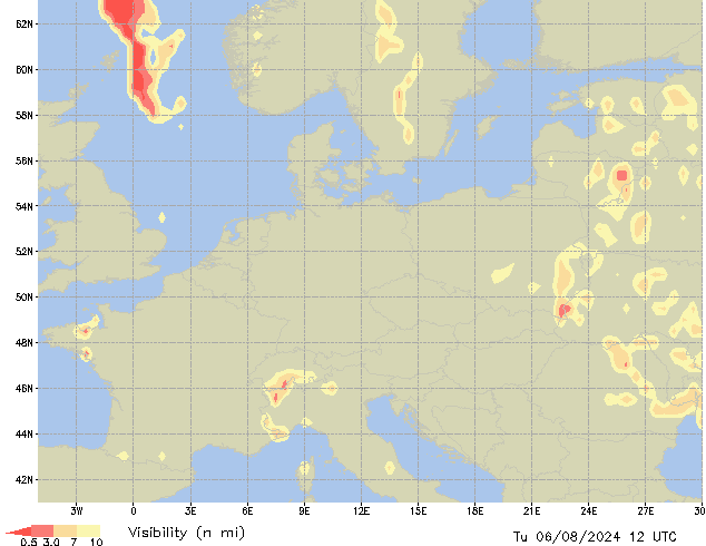 Tu 06.08.2024 12 UTC