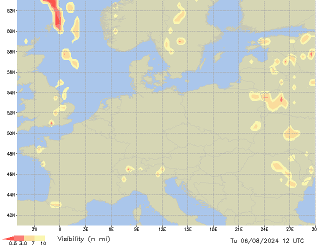 Tu 06.08.2024 12 UTC