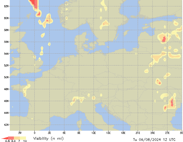 Tu 06.08.2024 12 UTC