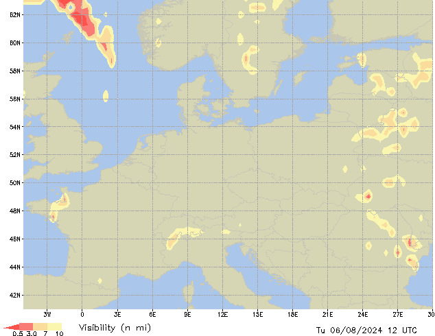 Tu 06.08.2024 12 UTC