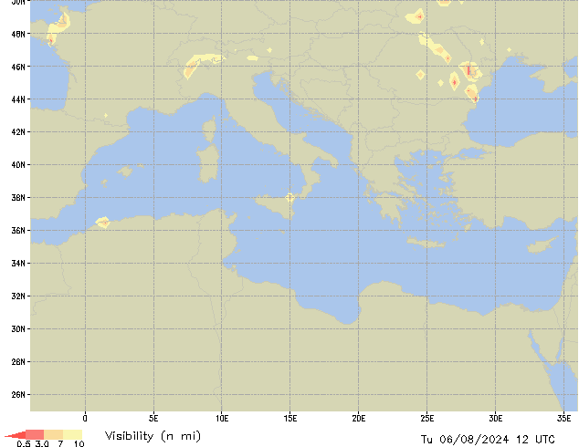 Tu 06.08.2024 12 UTC