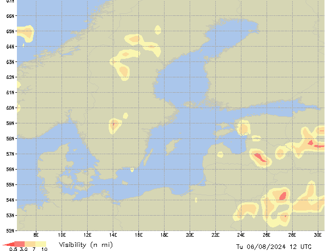 Tu 06.08.2024 12 UTC