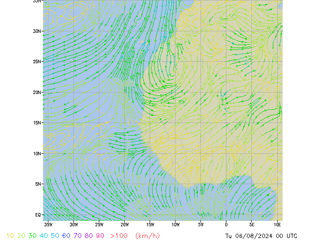 Tu 06.08.2024 00 UTC