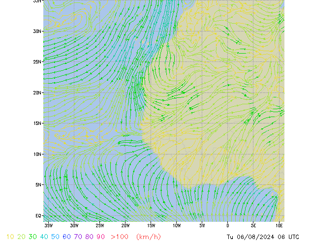 Tu 06.08.2024 06 UTC