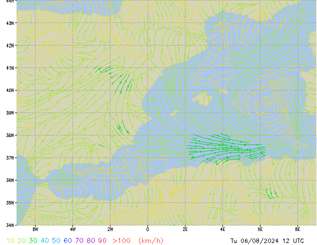 Tu 06.08.2024 12 UTC