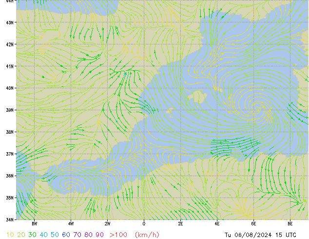 Tu 06.08.2024 15 UTC