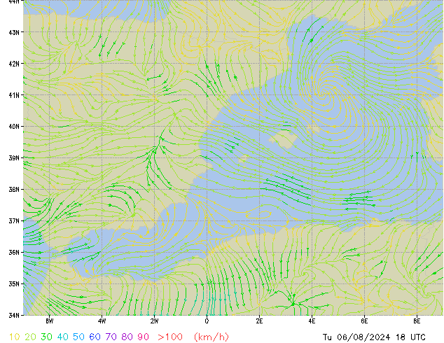 Tu 06.08.2024 18 UTC