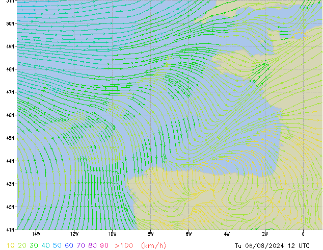 Tu 06.08.2024 12 UTC