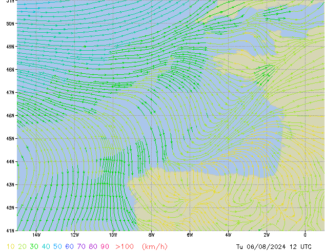 Tu 06.08.2024 12 UTC