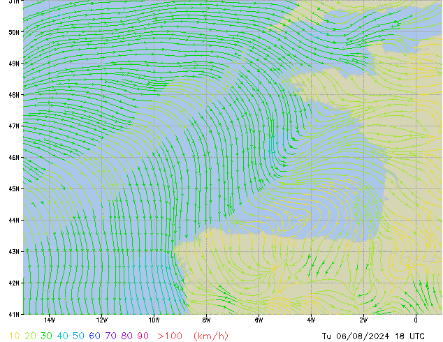 Tu 06.08.2024 18 UTC