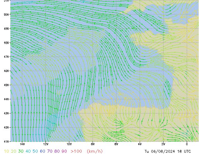 Tu 06.08.2024 18 UTC