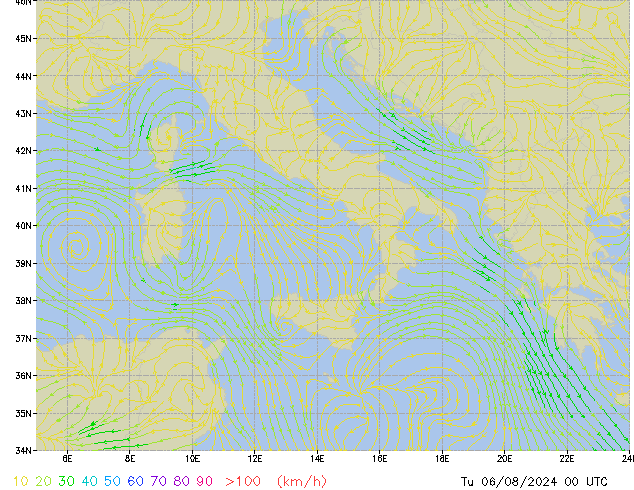 Tu 06.08.2024 00 UTC