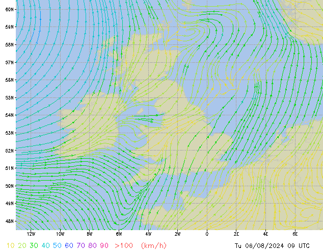 Tu 06.08.2024 09 UTC