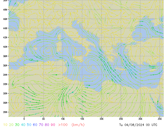 Tu 06.08.2024 00 UTC