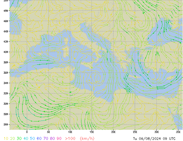 Tu 06.08.2024 09 UTC