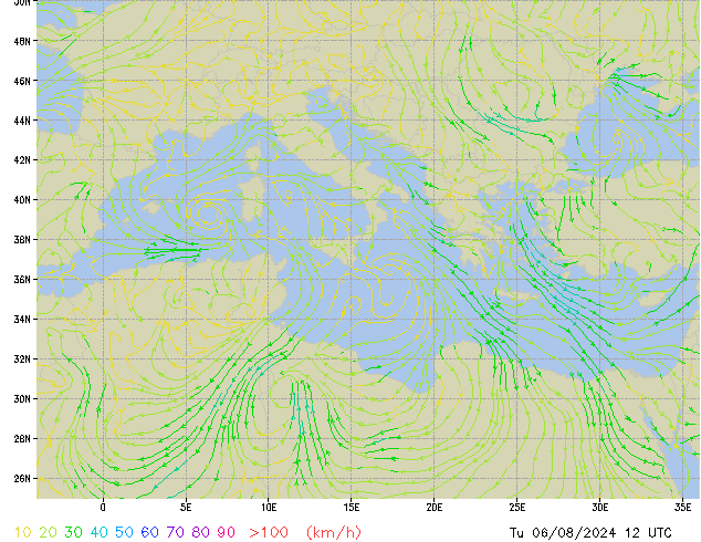 Tu 06.08.2024 12 UTC