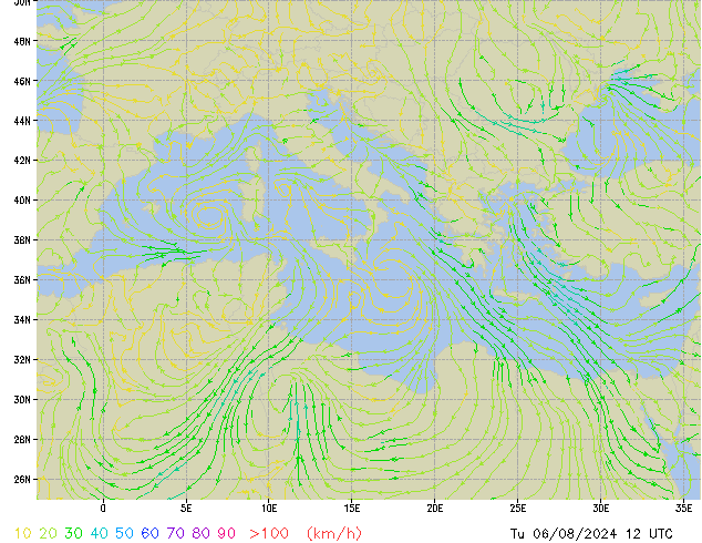 Tu 06.08.2024 12 UTC