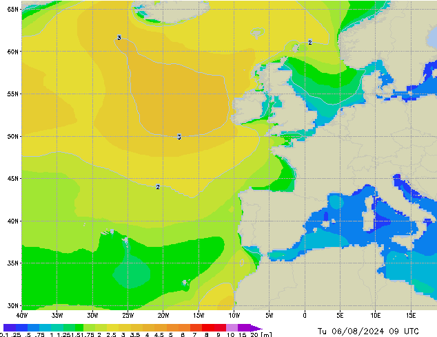 Tu 06.08.2024 09 UTC